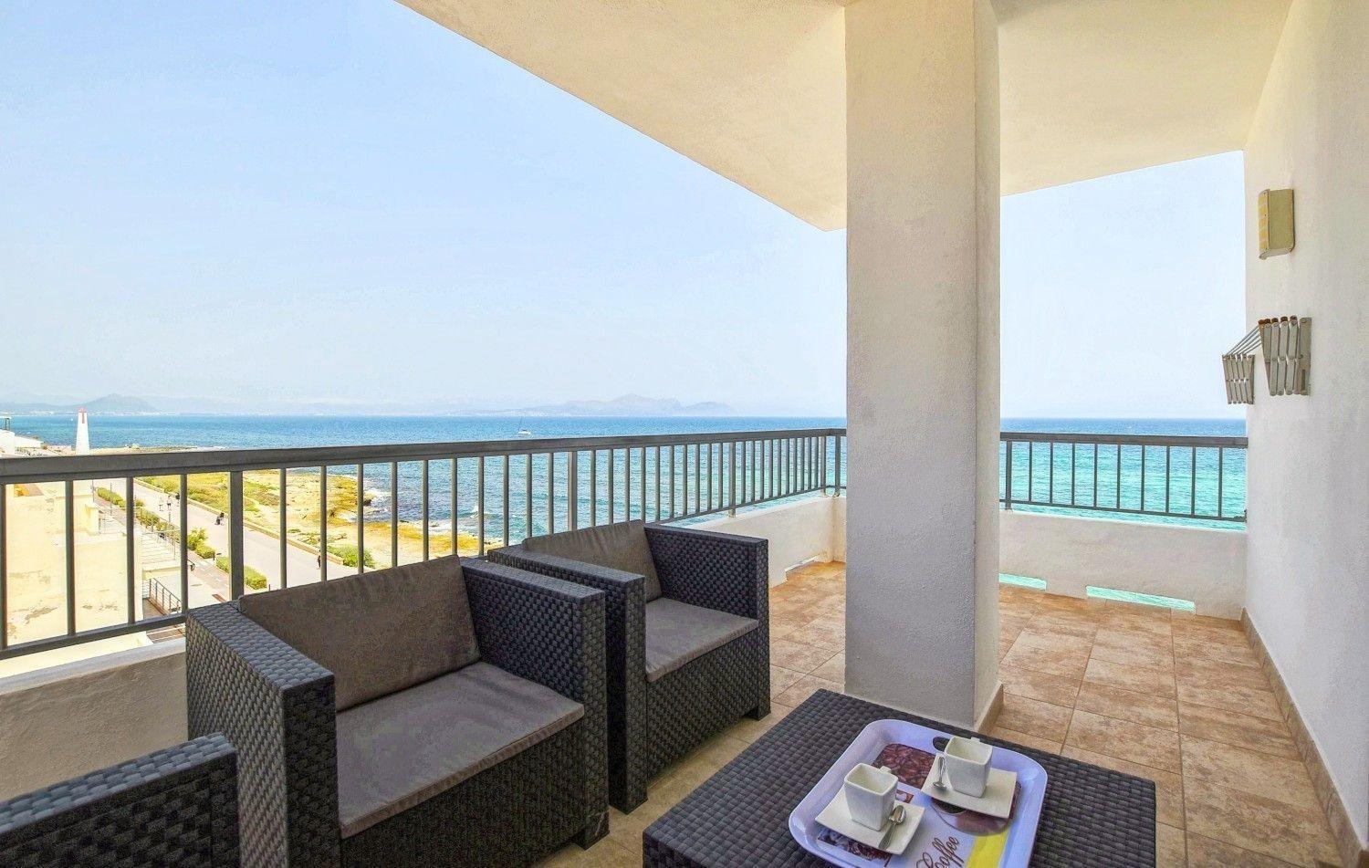 Moderne Vor Dem Von Son Baulo Can Picafort (Mallorca)