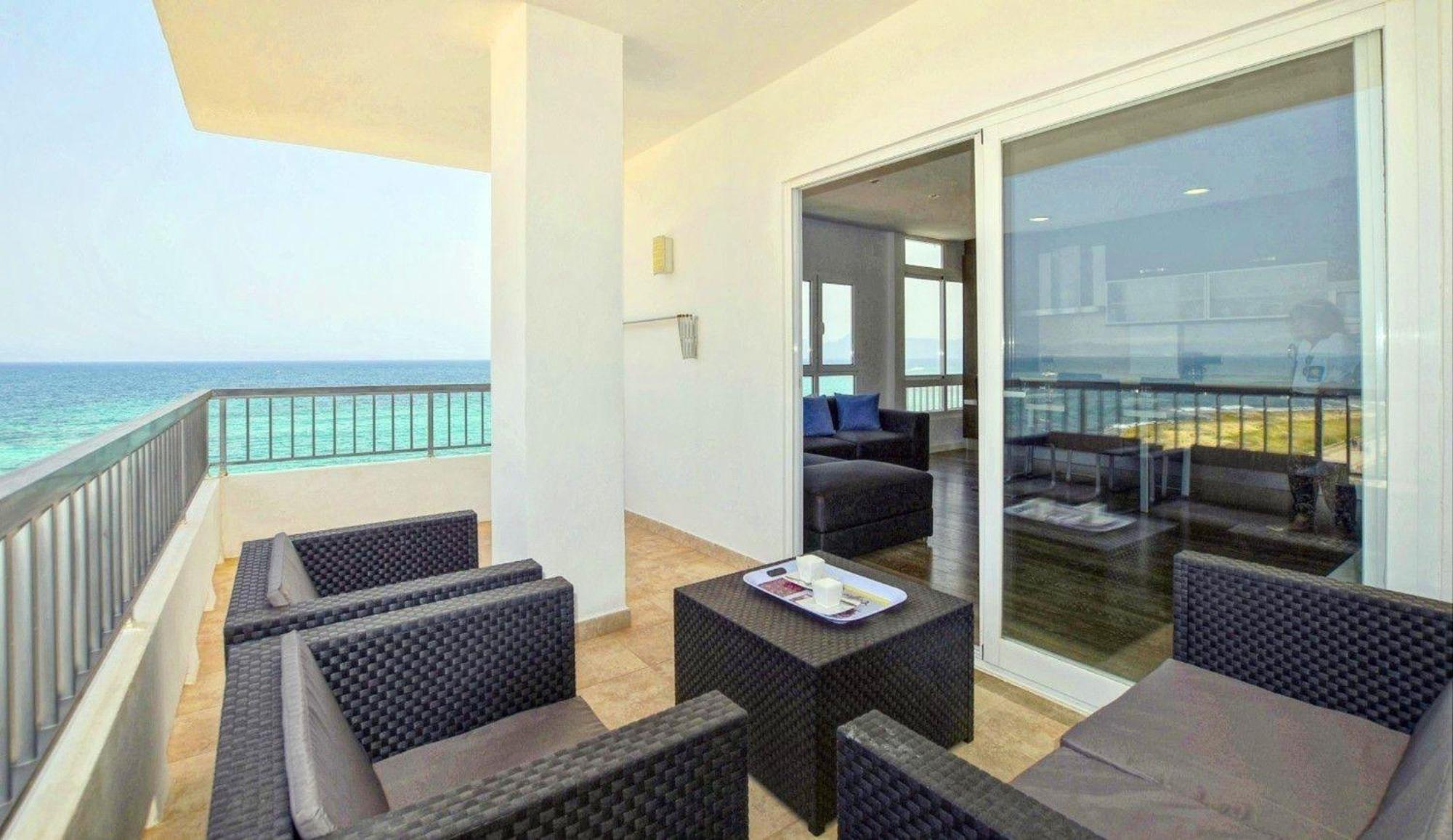 Moderne Vor Dem Von Son Baulo Lejlighed Can Picafort (Mallorca)